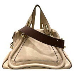 Chloe Paraty handbag cream leather